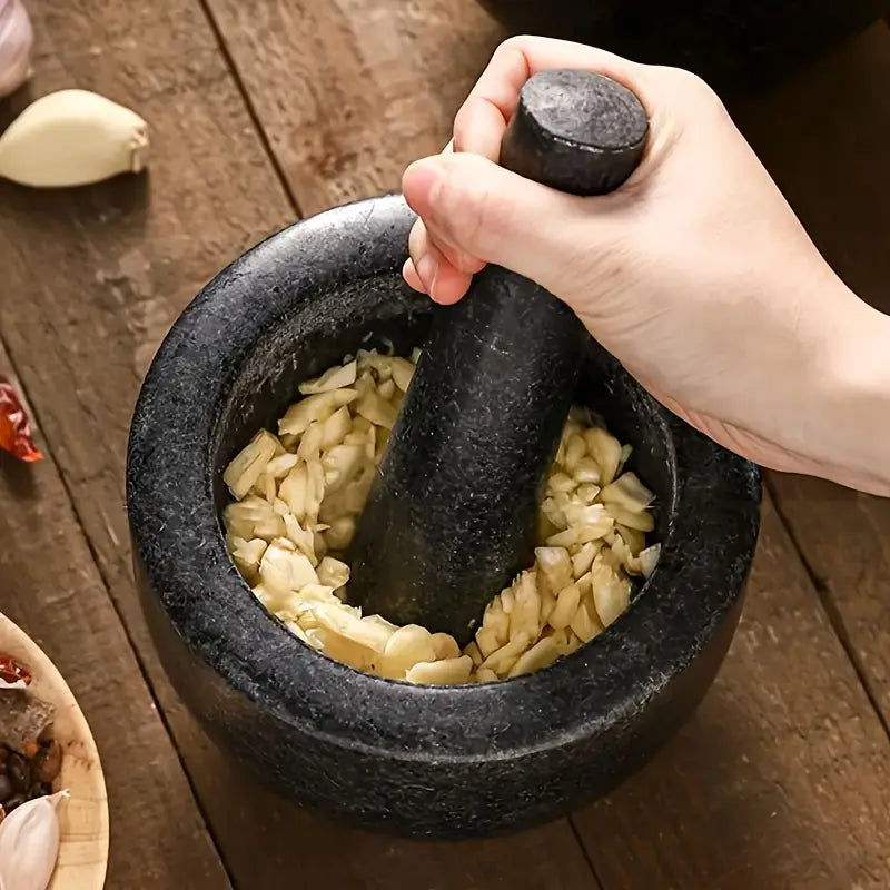 Stone Mortar & Pestle