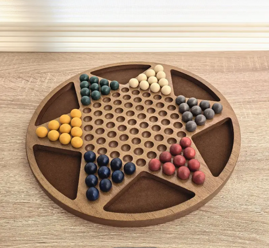 Chinese Checkers – Wood Edition