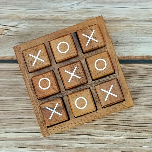 OX's Wooden Block Game Set